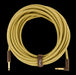 Fender Deluxe 25' Angle Instrument Cable Tweed Full