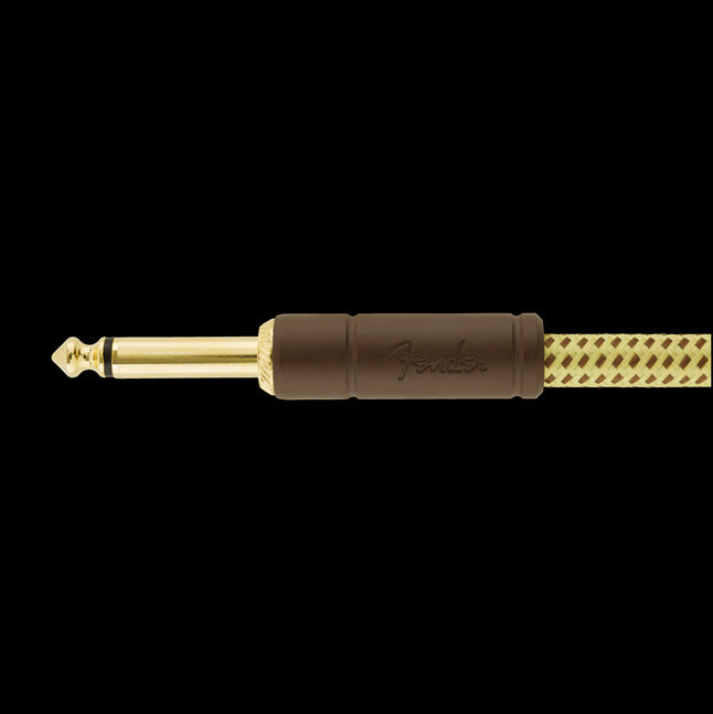 Fender Deluxe 10-ft. Instrument Cable Tweed - 990820089 Detail