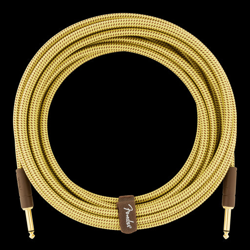 Fender Deluxe 10-ft. Instrument Cable Tweed - 990820089 Front