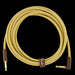 Fender Deluxe 10ft. Angled Instrument Cable Tweed Front