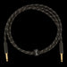Fender Deluxe 5-ft. Instrument Cable Black Tweed Front