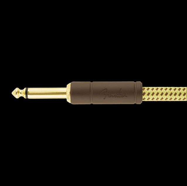 Fender Deluxe 5-ft. Instrument Cable Tweed Detail