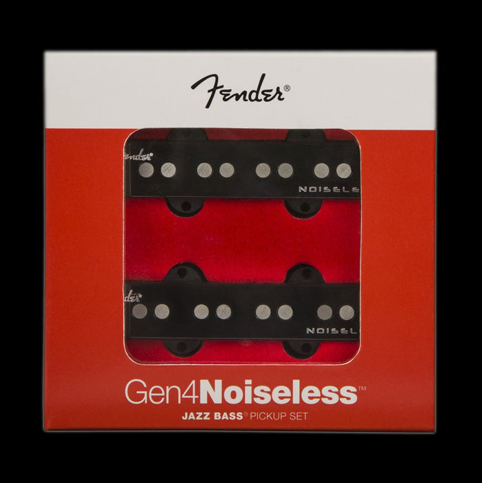 Fender Gen 4 Noiseless Jazz Bass Pickups Set of 2 - 992262000 Front 