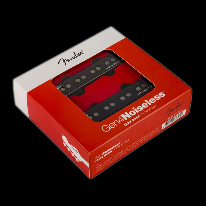 Fender Gen 4 Noiseless Jazz Bass Pickups Set of 2 - 992262000 Front Angle