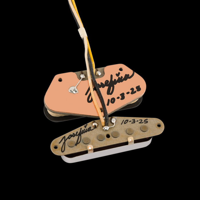 Fender Custom Shop Limited Edition Josefina Hand Wound Tomatillo Telecaster Pickup Set Back