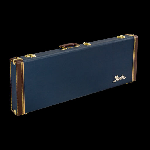 Fender Classic Series Wood Case Strat/Tele Navy Blue Front