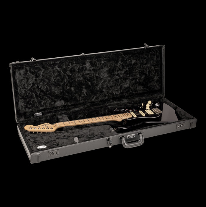 Fender Classic Series Blackout Stratocaster/Telecaster Case Open Case With Guitar 