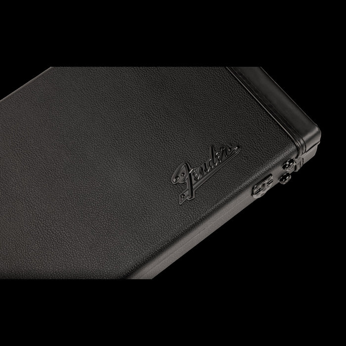 Fender Clas sic Series Blackout Stratocaster/Telecaster Case Machine Detail 