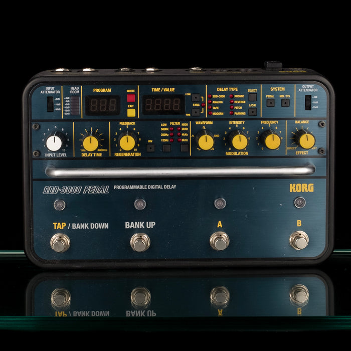 programmable pedal Used Korg SDD-3000 Programmable Digital Delay Pedal with Box — Truetone Music