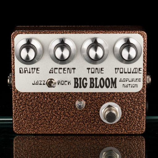 Amplified Nation Big Bloom Overdrive Guitar Pedal Black