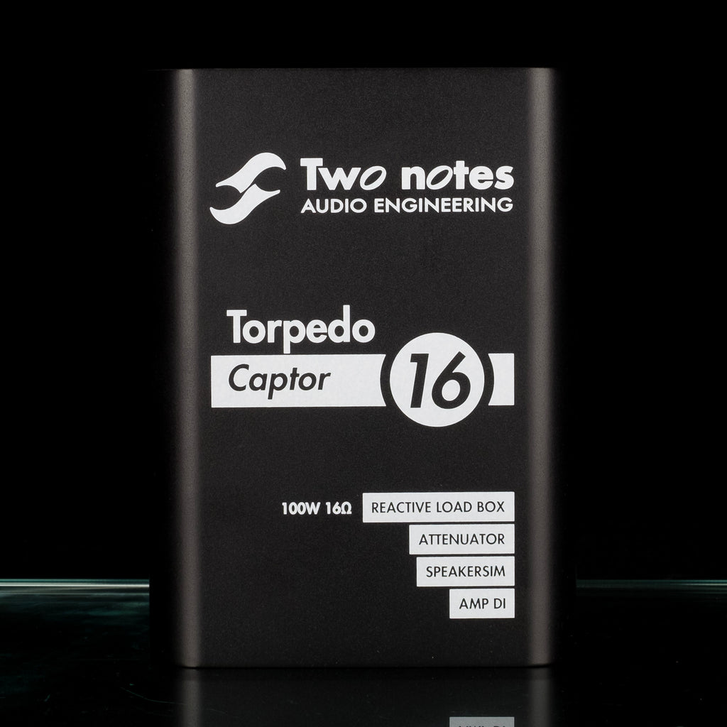 Used Two Notes Torpedo Captor Reactive Loadbox DI and Attenuator
