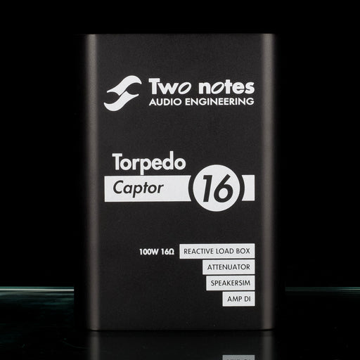 Used Two Notes Torpedo Captor Reactive Loadbox DI and Attenuator - 16-ohm