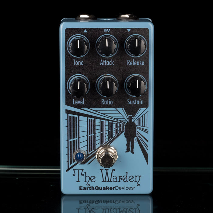Used EarthQuaker Devices The Warden Compressor Pedal With Box