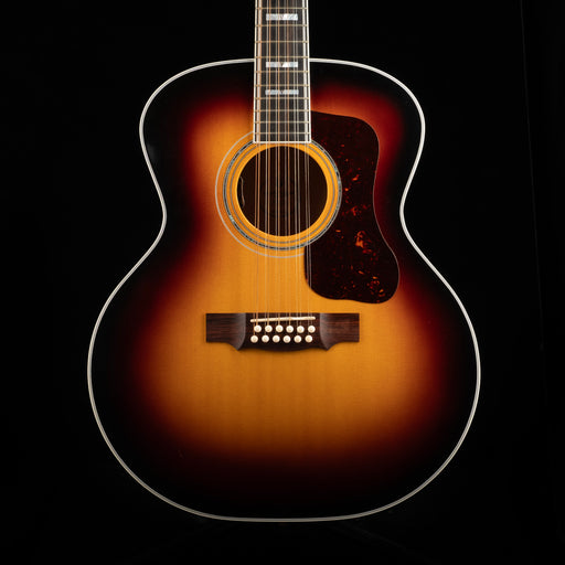 Pre Owned 2023 Guild F-512 12-String Acoustic Electric Guitar Antique Sunburst With OHSC