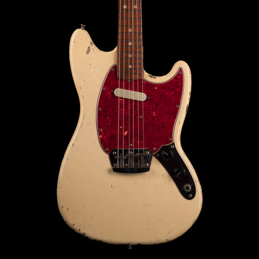 Pre Owned 1966 Fender Musicmaster Olympic White With Gig Bag