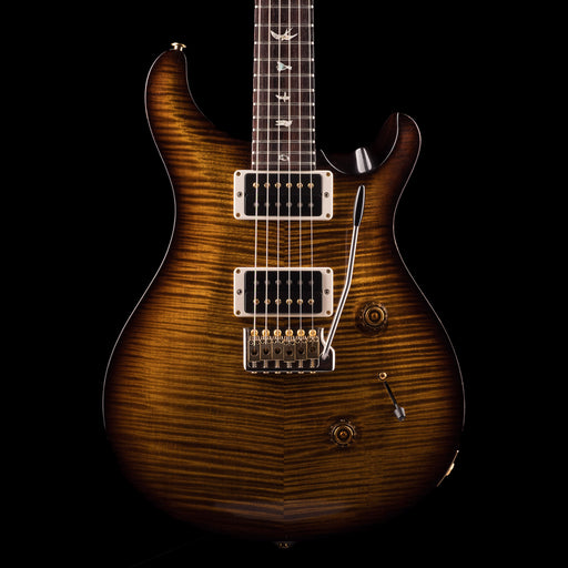 Pre Owned PRS Custom 24 10-Top Black Gold Burst With OHSC