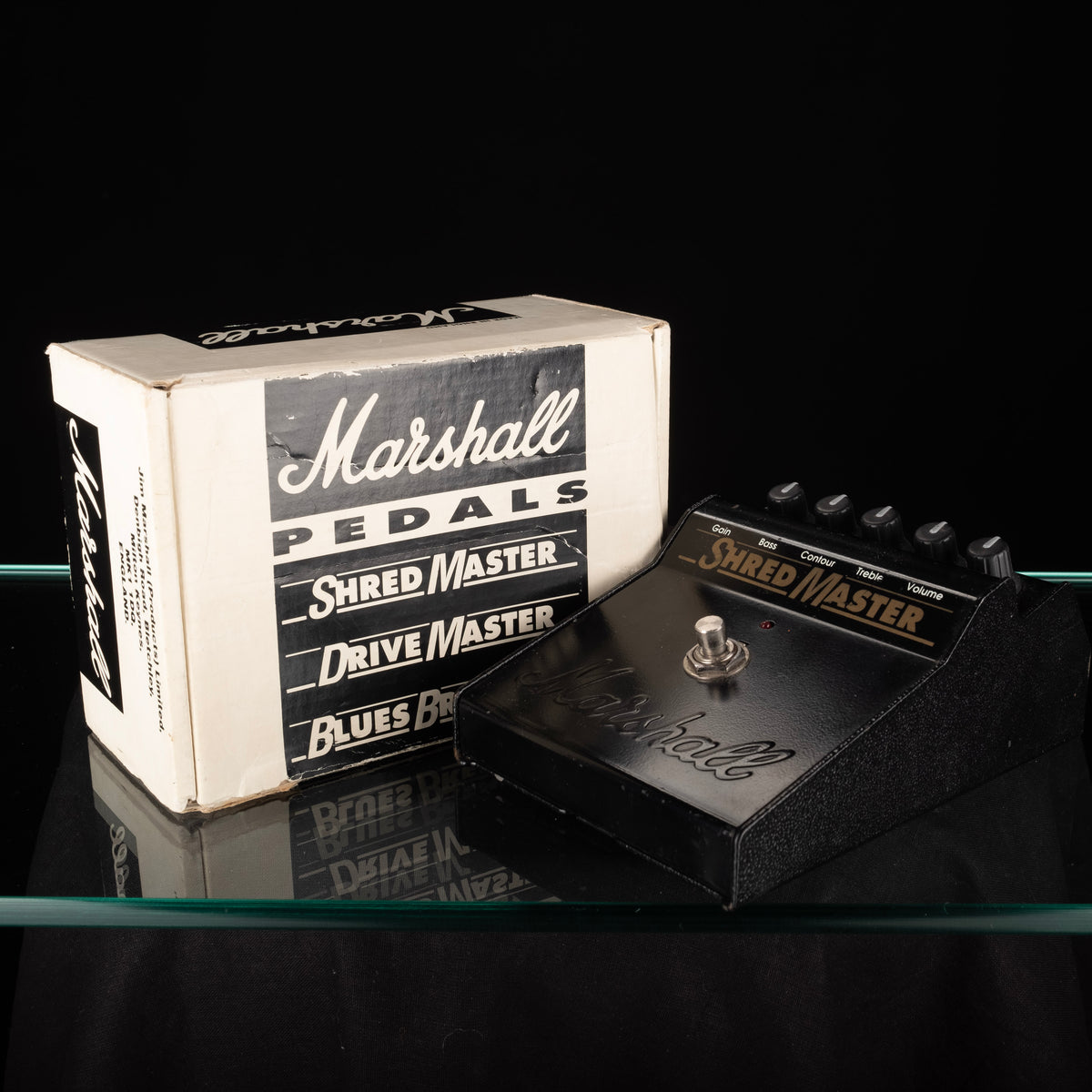 marshall guitar pedals Used Marshall ShredMaster Distortion Pedal With Box — Truetone Music