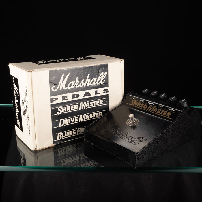 marshall pedals Used Marshall ShredMaster Distortion Pedal With Box — Truetone Music