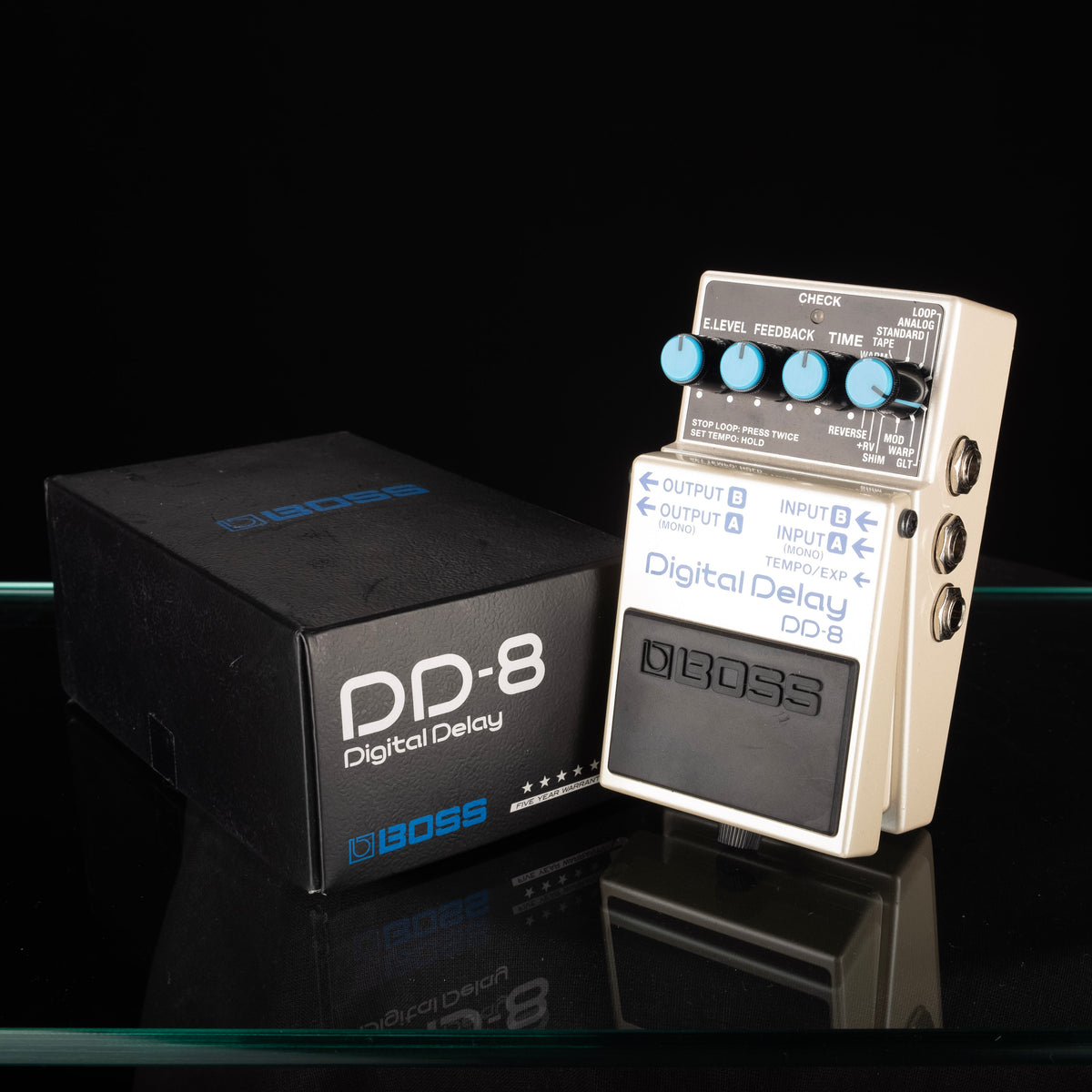 Used Boss DD-8 Digital Delay Pedal With Box — Truetone Music
