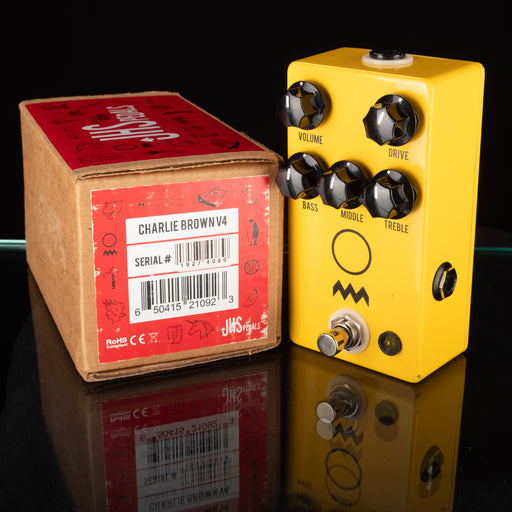 jhs pedals charlie brown v4 Used JHS Charlie Brown V4 Overdrive with Box — Truetone Music