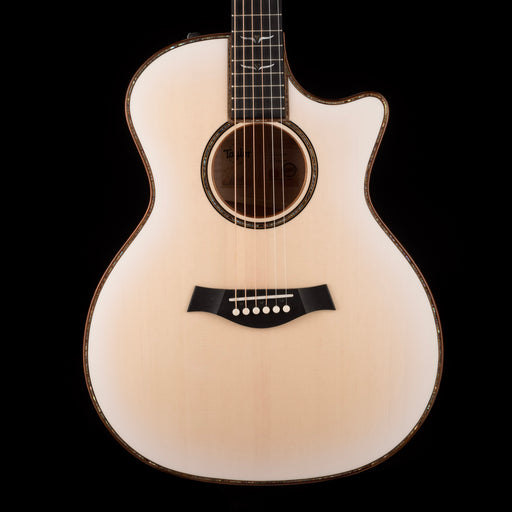 Used Taylor Custom Grand Auditorium C14ce Whitepearl Burst Catch Event # 22 With Case
