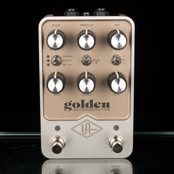 Used Universal Audio Golden Reverberator Pedal With Box