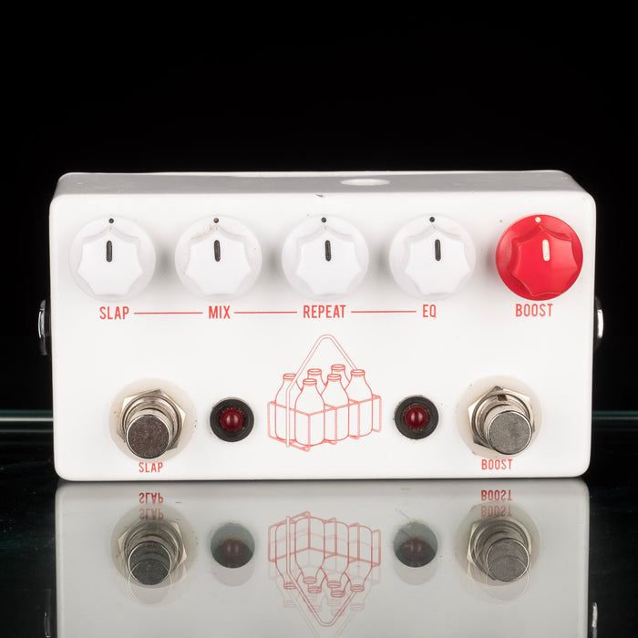 jhs pedals the milkman Used JHS The Milkman Echo/Slap Delay Pedal with Boost Pedal With Box — Truetone Music