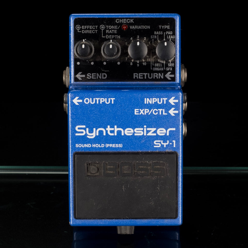 boss sy 1 pedal Used Boss SY-1 Synthesizer Pedal With Box — Truetone Music