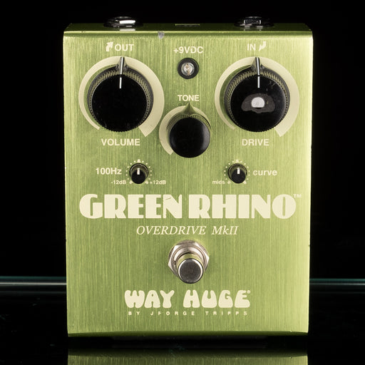 Used Way Huge WHE207 Green Rhino Mk IV Overdrive Pedal