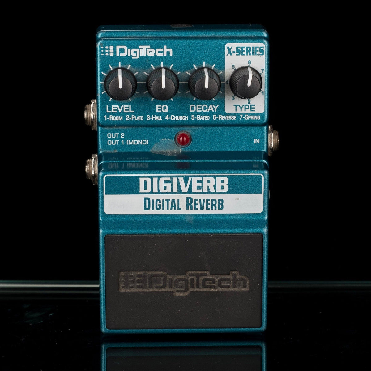 digital reverb pedal Used Digitech Digiverb Digital Reverb Pedal