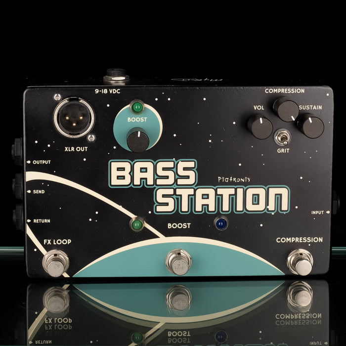 boost pedal in fx loop Used Pigtronix Bass Station Compressor/Boost/FX Loop/DI Pedal With Box — Truetone Music