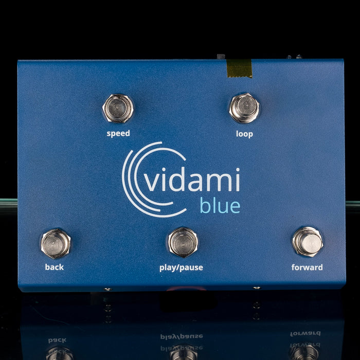 vidami looper pedal Used Vidami Blue Video Looper Pedal With Box — Truetone Music
