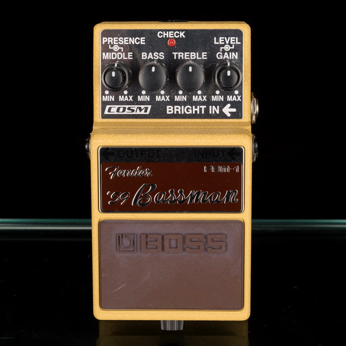 fender bassman pedal review Used Boss FBM-1 Fender '59 Bassman Pedal With Box — Truetone Music