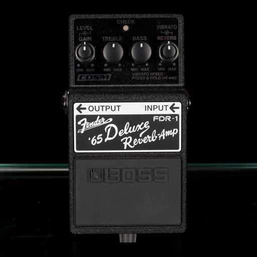 boss fdr 1 pedal Used Boss Fender FDR-1 '65 Deluxe Reverb Pedal — Truetone Music