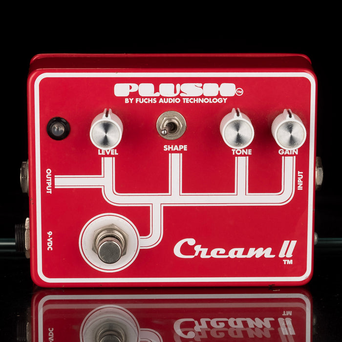 fuchs pedals Used Fuchs Plush Cream Drive II Pedal With Box — Truetone Music