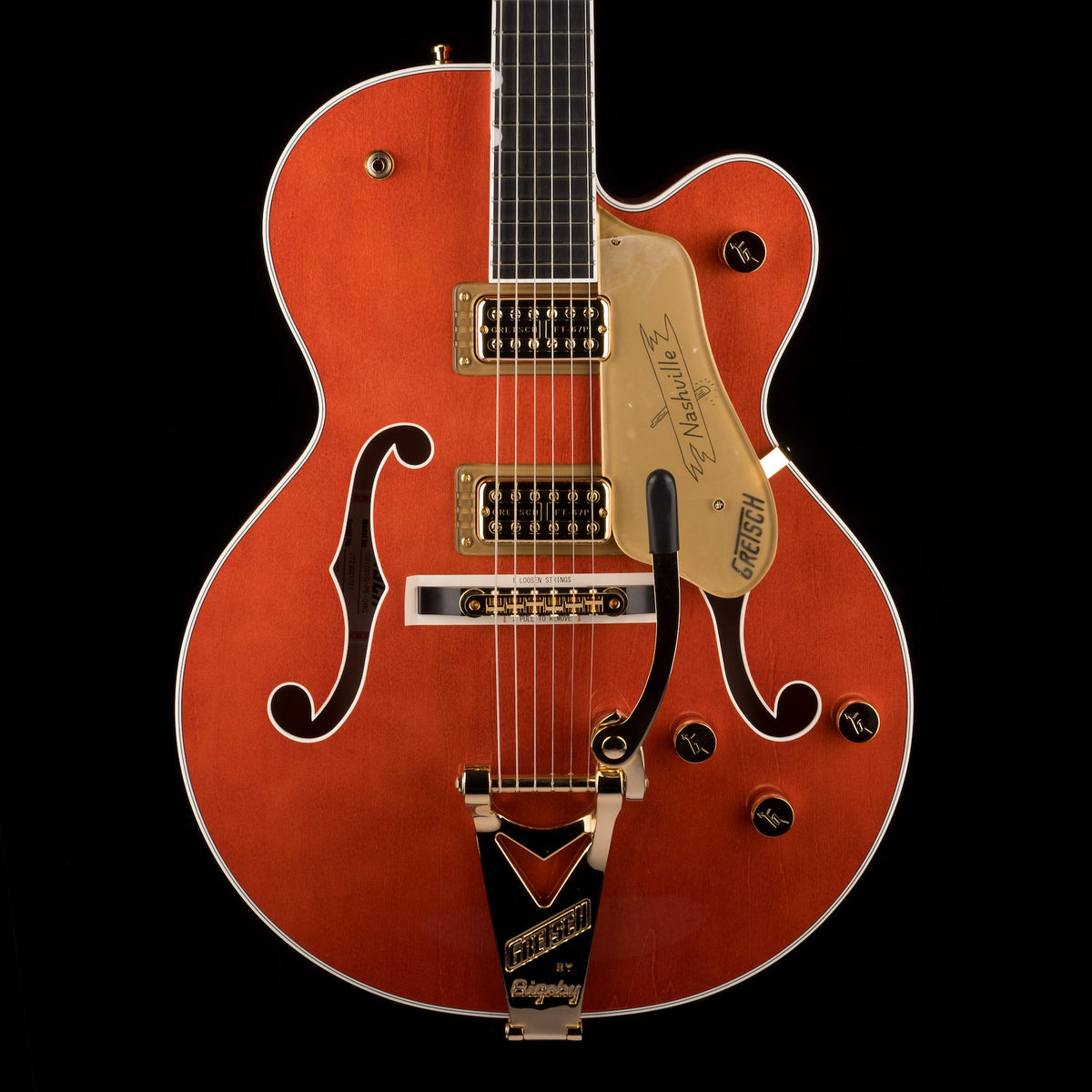 Gretsch G6120W-エレキギター オレンジ/ウエスタン-カントリー Gretsch G6120SSLVO Brian Setzer Nashville TV Jones Electric Guitar