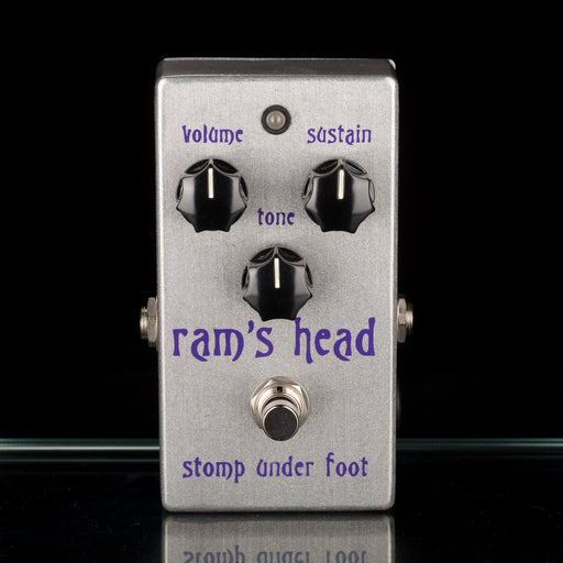 Used Stomp Under Foot Rams Head Fuzz Pedal With Box