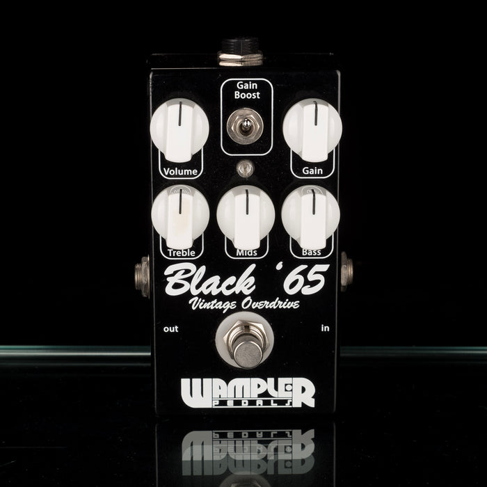 black 65 pedal Used Wampler Pedals Black '65 Overdrive Pedal With Box — Truetone Music