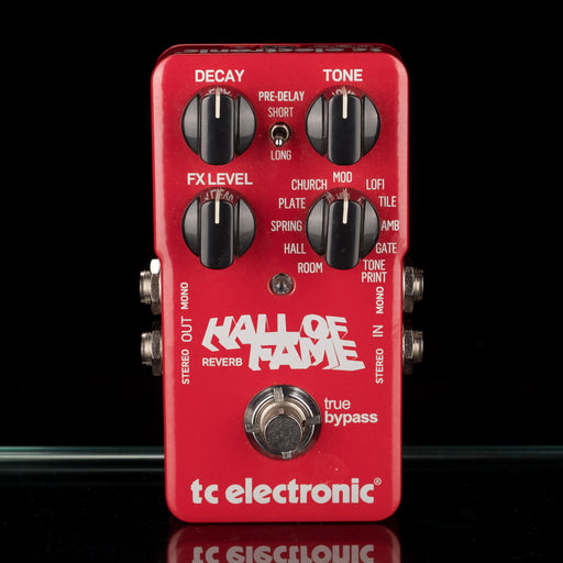 fame effect pedals TC Electronic Hall of Fame Reverb Pedal With Box — Truetone Music