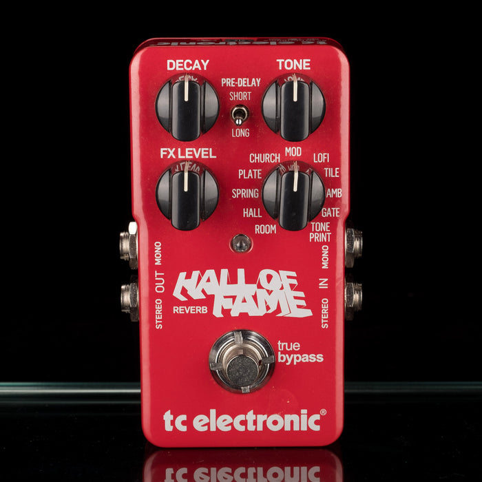 tc electronic hall of fame pedal TC Electronic Hall of Fame Reverb Pedal With Box — Truetone Music