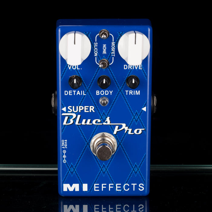 Used MI Audio Super Blues Pro Overdrive Pedal With Box