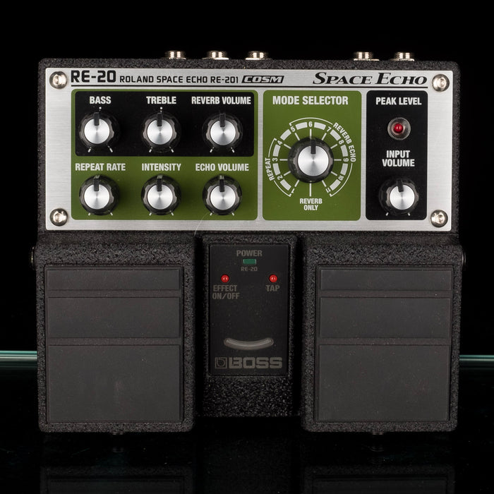 boss re 20 expression pedal Used Boss RE-20 Space Echo Pedal With Box — Truetone Music