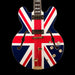 Pre Owned Epiphone Limited Edition Union Jack Sheraton Front Crop
