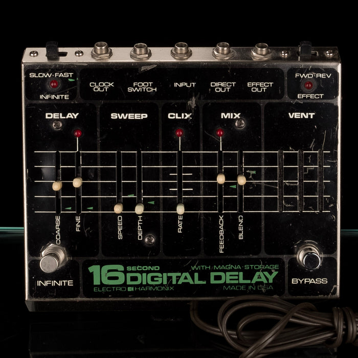 ehx delay pedals Vintage Electro Harmonix 16 Second Digital Delay Pedal — Truetone Music