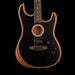 Used Fender Acoustasonic Stratocaster Black With Gig Bag