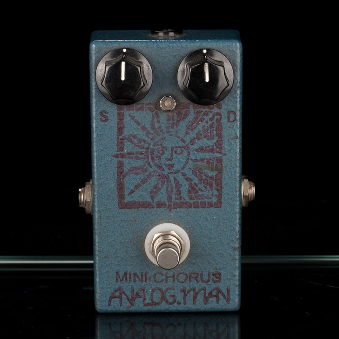 chorus mini pedal Used Analogman Mini Chorus Pedal with Box — Truetone Music