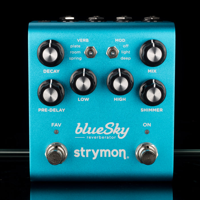 Used Strymon blueSky Reverb V2 Pedal with Box