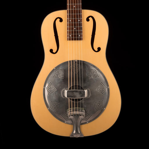 Pre Owned Regal Duolian-Style Resonator Natural Round-Neck