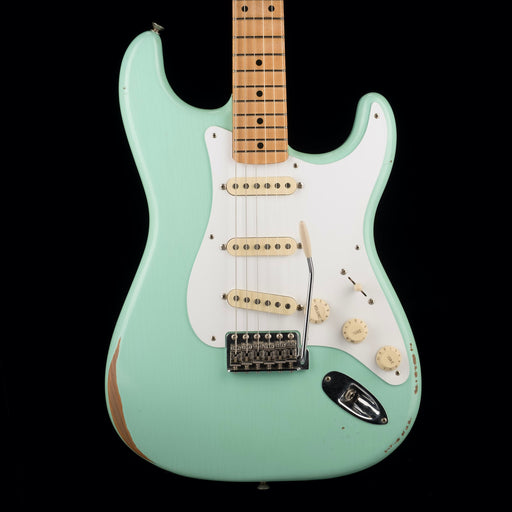 Pre Owned Fender Vintera Road Worn 50s Stratocaster Surf Green With Gig Bag
