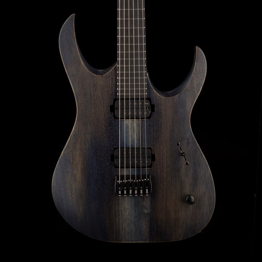 Mayones Duvell BL Black Limba 6 String Guitar Antique Blue